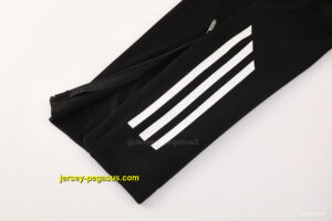 2025 Adidas Black Full Zipper Jacket + Long Pants