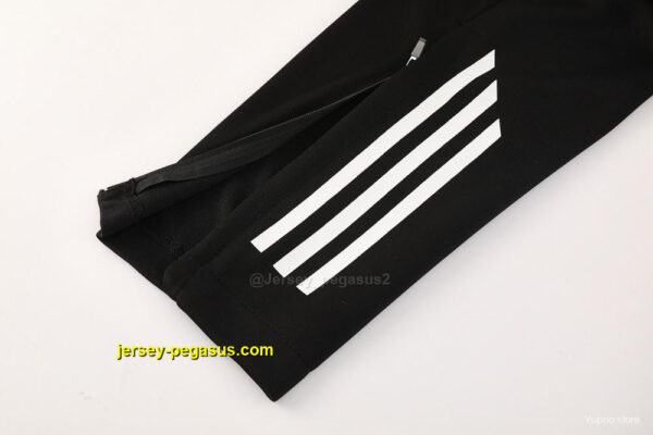 2025 Adidas Black Full Zipper Jacket + Long Pants