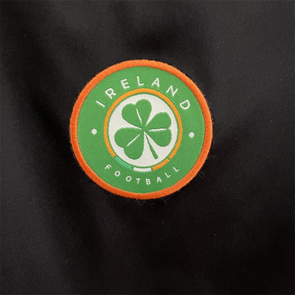 2023 Ireland third black kid kit Best Soccer Jersey