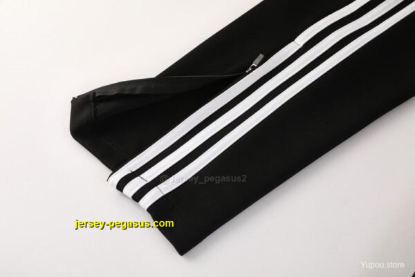 2025 Adidas BlackGrey Full Zipper Jacket +Long Pants