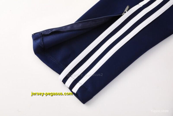 2025 Adidas BlueNavy Full Zipper Jacket +Long Pants