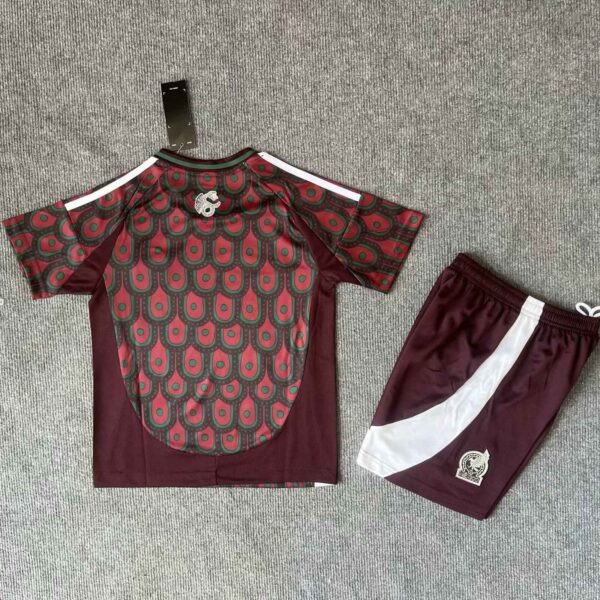 2024 Mexico Home Kid Kits Youth Apparels