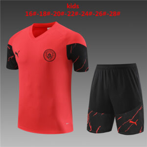 Manchester City Training Kids Soccer Jerseys