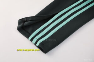 2025 Adidas Dark Grey Full Zipper Jacket +Long Pants