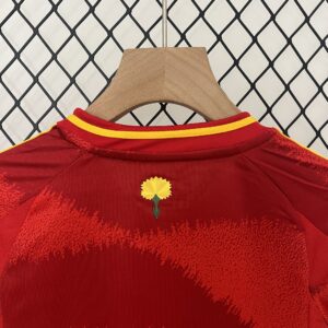 2024 Spain Home Kid Kits Children Sets Football