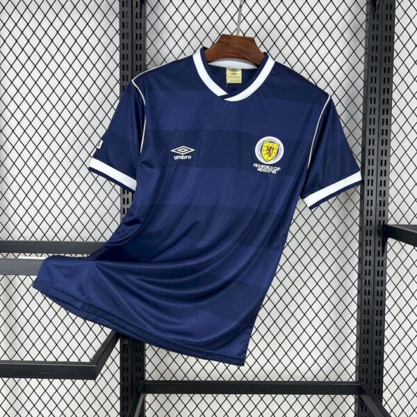 1986 Scotland Home World Cup Retro Kit Vintage Shirt