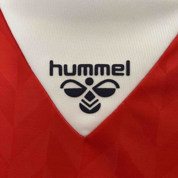 1988 Denmark Home Retro Kit Football Uniform