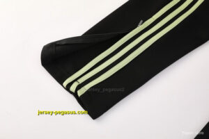 2025 Adidas Light GreenBlack Full Zipper Jacket +Long Pants