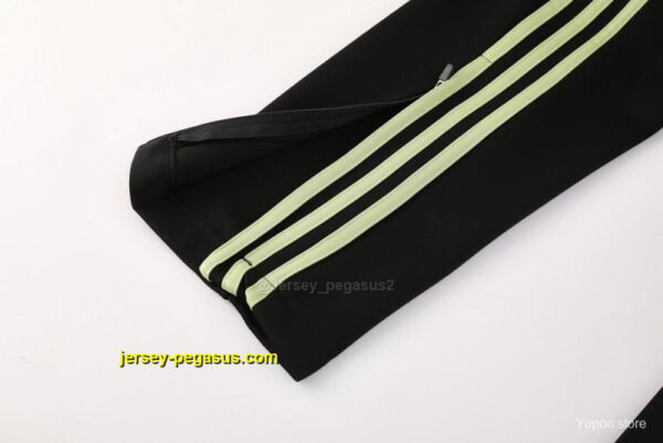 2025 Adidas Light GreenBlack Full Zipper Jacket +Long Pants
