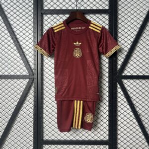 2025 Mexico Gold Cup Kid Kits Red Special Edition Youth Apparels
