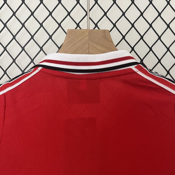 Manchester United Home Retro Kid Kits Children Sets Jerseys Supllier