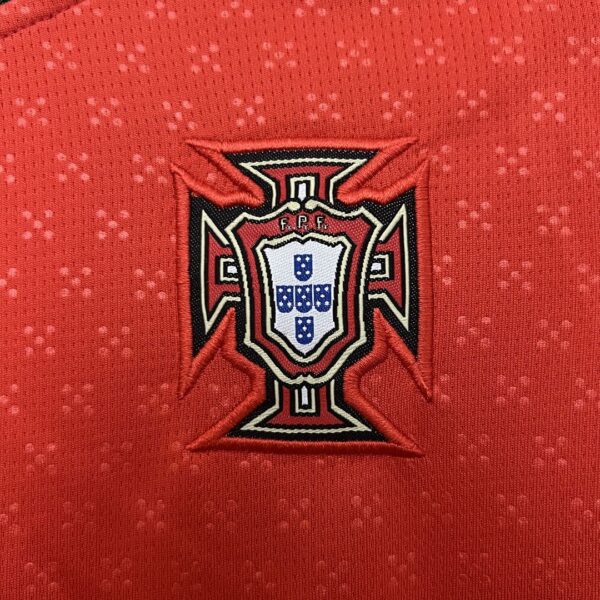 2025 Portugal Home Kid Kits Long Sleeve Youth Apparels