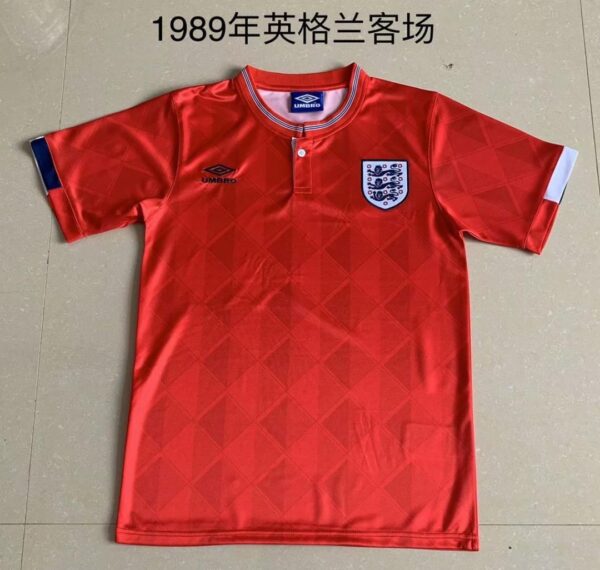 1989 England away red