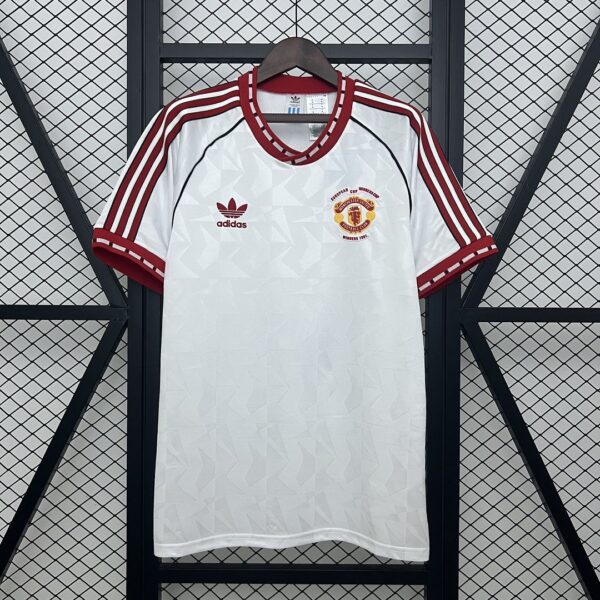 1991 Manchester United Away Retro Kit Vintage Shirt