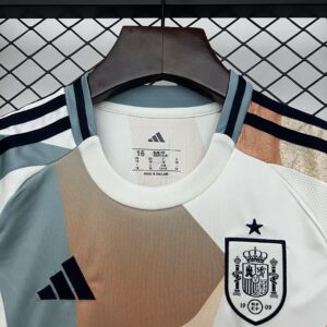 2025 Spain Euro Away Kid Kits Youth Apparels