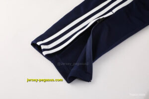 2025 Adidas Original Navy Full Hoodie Zipper Jacket +Long Pants