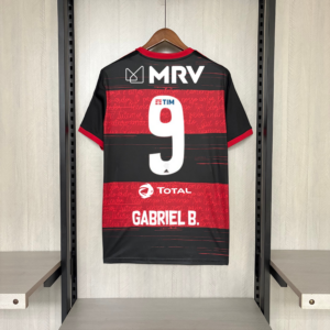 Retro 2020-21 Flamengo Home All Sponsors