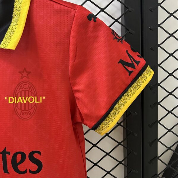 AC Milan x Offwhite Goalkeeper Kid Kits Youth Apparels