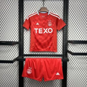 Aberdeen F.C home Kid Kits Youth Apparels Football