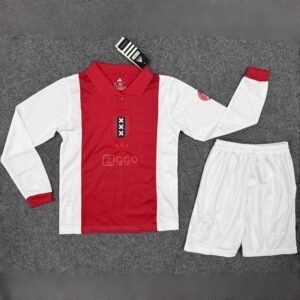 Ajax 125th Anniversary Amsterdam Kid Kits Long Sleeve Youth Apparels