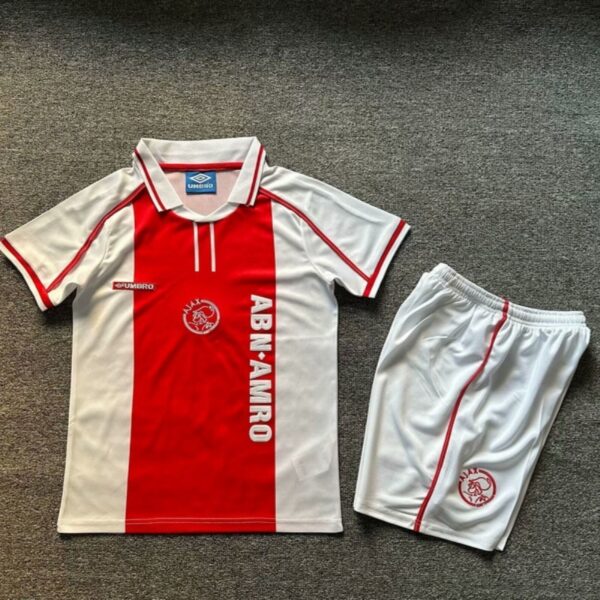 Ajax Home Retro Kid Kits Youth Apparels Soccer