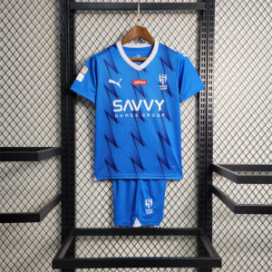 Al Hilal Home kids Soccer Jerseys