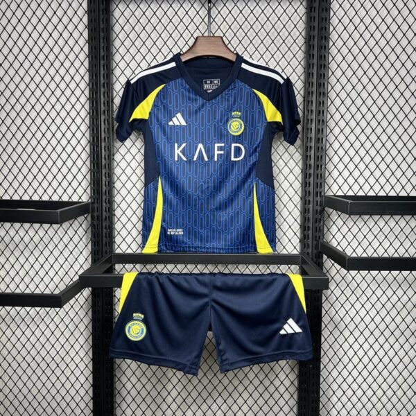 Al-Nassr Away Kid Kits Youth Apparels Football