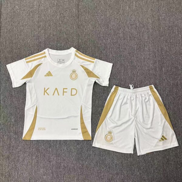 Al-Nassr Third Kids Kits Youth Apparels
