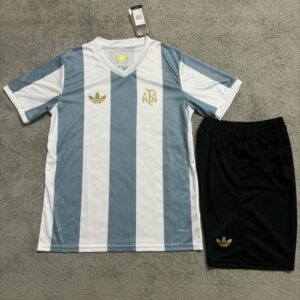 Argentina 50th Aniversary Special Kid Kits Youth Apparels Soccer