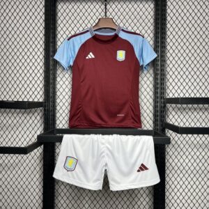 Aston Villa Home Kid Kits Youth Apparels Football