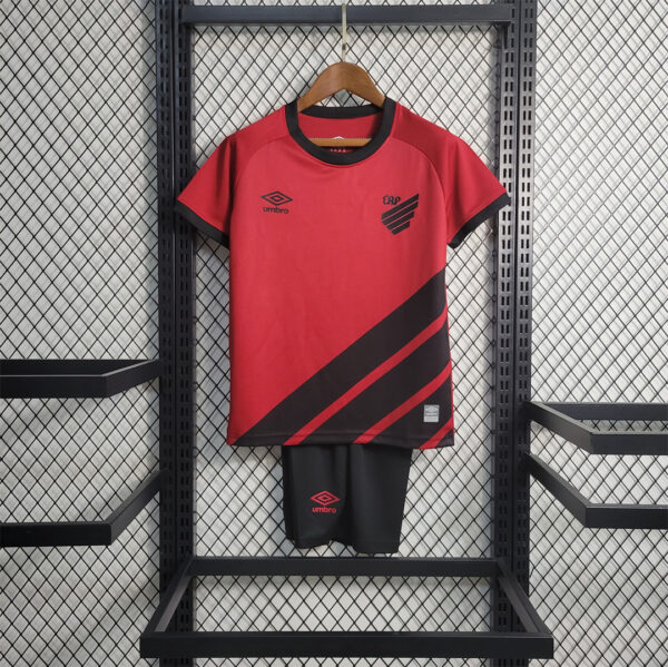 Athletico Paranaense home kids kit