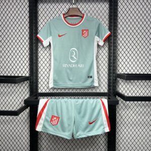 Atletico Madrid Away Kid Kit Youth Apparels Football