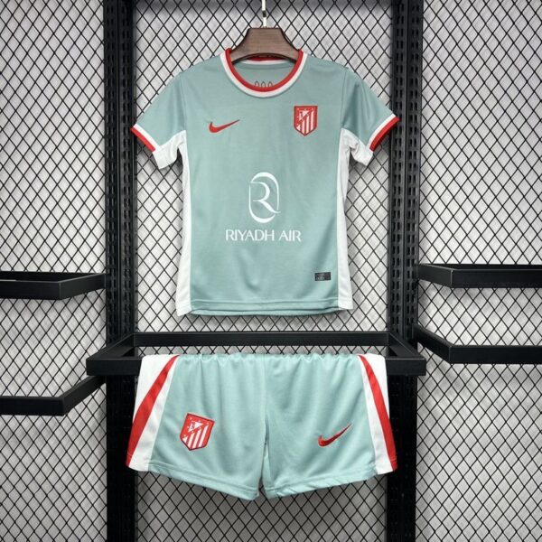 Atletico Madrid Away Kid Kit Youth Apparels Football