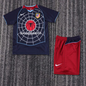 Atletico Madrid Away Retro Kid Kits Youth Apparels Soccer