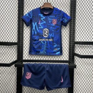 Atletico Madrid Third Kid Kit Youth Apparels
