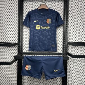 Barcelona 125th Anniversary Edition Kid Kits Youth Apparels Football