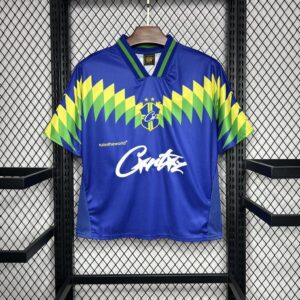 1995 Brazil Away Retro Corteiz Special Kit Vintage Shirt Soccer