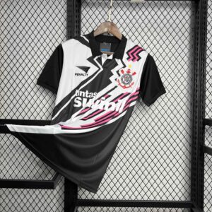 1995 Corinthians Retro Goalkeeper Kit Soccer Uniform