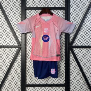 Barcelona Pink Special Edition Kid Kits Youth Apparels