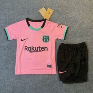 Barcelona Third Retro Kid Kits Youth Apparels Soccer
