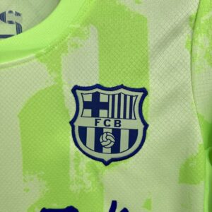 Barcelona Third Travis Scott Edition Kid Kits Youth Apparels Soccer