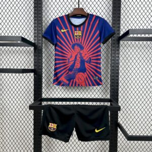 Barcelona x One Piece Luffy Special Edition Kid Kits Youth Apparels