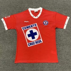 1996 Cruz Azul Third Red Retro Kit Vintage Shirt Soccer Jerseys