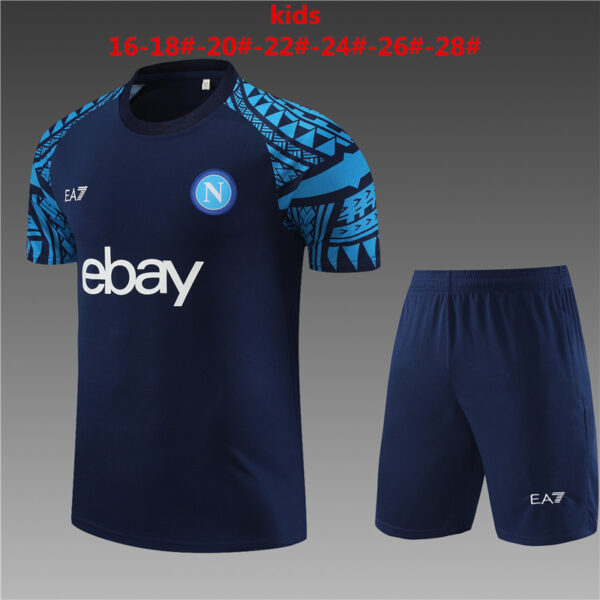 Napoli Training Kids Soccer Jerseys