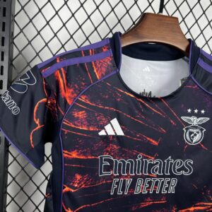 Benfica Fourth Kid Kits Football Youth Apparel