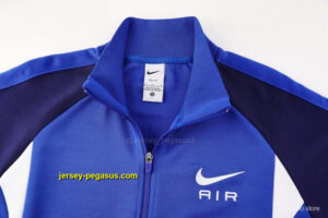 2025 NIKE BlueNavy Full Zipper Jacket + Long Pants