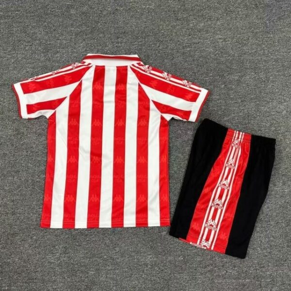 Bilbao Home Retro Kid Kits Children Sets Soccer Jerseys