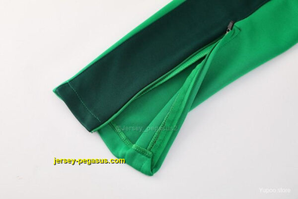 2025 NIKE Green Full Zipper Jacket +Long Pants