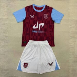 Burnley Home Kid Kits Youth Apparels Soccer