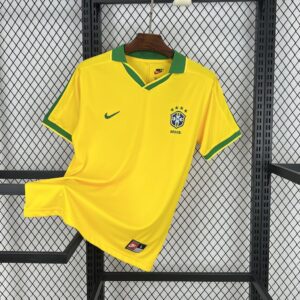 1997 Brazil Home Retro Kit Vintage Shirt